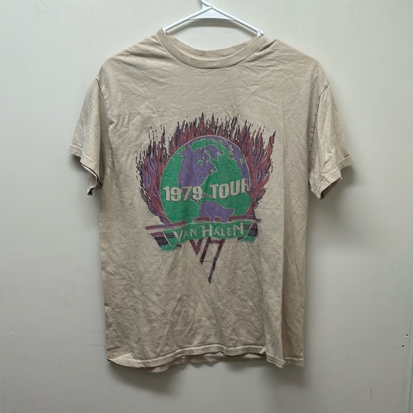 3/$15 Deal 🎉 VAN HALEN 🛍 1979 Tour Top - Size M - Picture 1 of 7